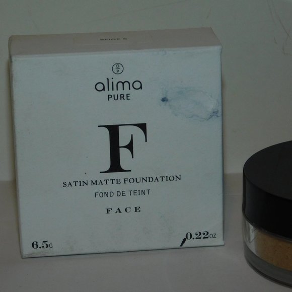 Alima Pure Satin Matte Foundation Beige 6 - 0.22 - Picture 2 of 3